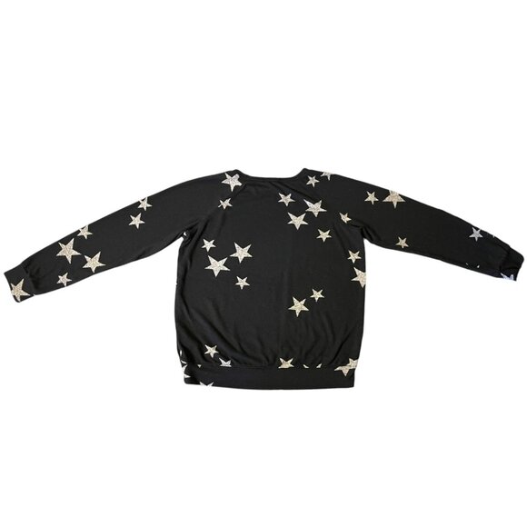 Buffalo‎ David Bitton Raglan Star Sweater - Black - Women's / Juniors' - Size M - Picture 6 of 9